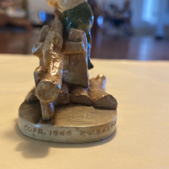 Sebastian colorful miniature figurine Jim on a raft - Picture 5 of 12